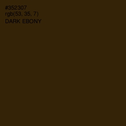 #352307 - Dark Ebony Color Image